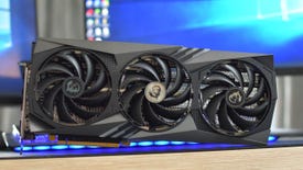 The MSI GeForce RTX 4060 Ti graphics card on a desk.
